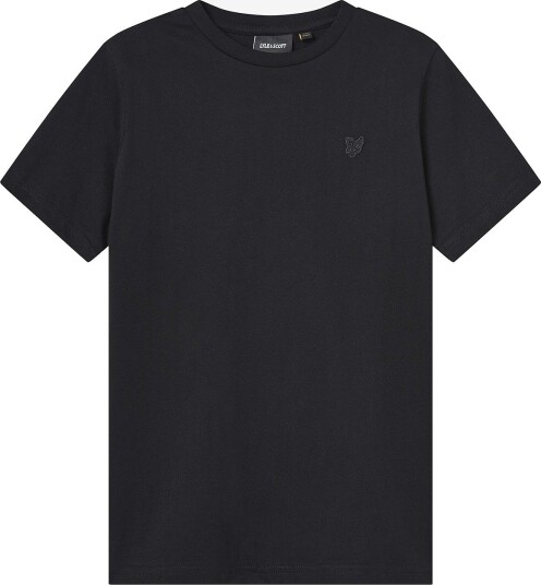 Lyle & Scott T skjorte Superfine Tonal T Shirt Svart