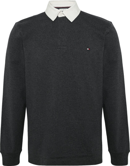 Tommy Hilfiger Essential Solid Rugby Grey L