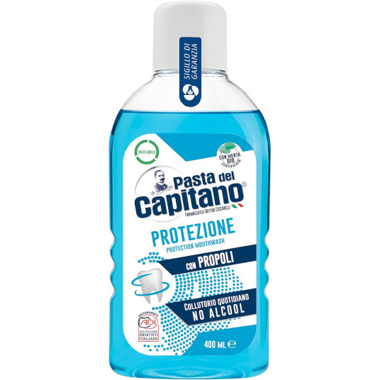 Munnvann Pasta del Capitano Protection 400 ml. Munnvann Pasta del Capitano Protection 400 ml.