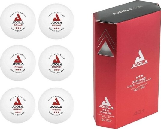 Joola Professional Prime Bordtennisballer 6 Stk (3 Stjerner) - Farge Hvit Joola Professional Prime Bordtennisballer 6 Stk (3 Stjerner) - Farge Hvit