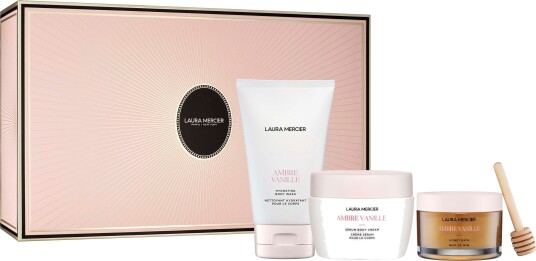 Laura Mercier Holiday Set Delicious & Decadent Ambre Vanille Collectio