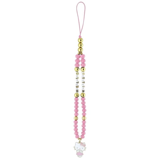 Hello Kitty Perler Og Perler Kitty Charm Rosa Telefonveske Snor