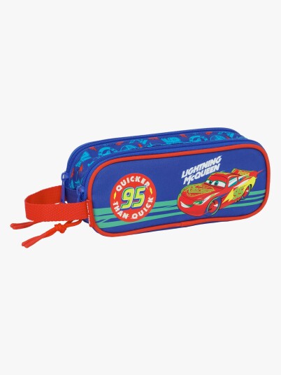 Disney Cars Dobbeltpennal Blå