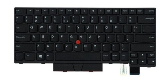 Lenovo Chicony - Brbart tastatur - til utskifting - Universal - Svart