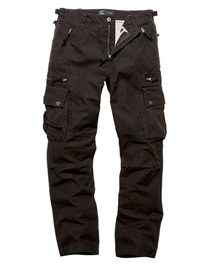 Vintage Industries Rico Cargo-bukse Svart