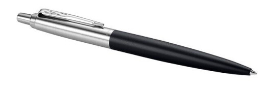 Parker Jotter XL Ballpoint Pen  Richmond Matte Svart  Chrome Trim  Medium Point  Blå Ink  Gift Box