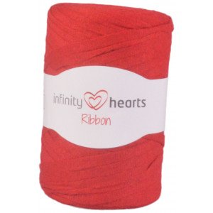 Infinity Hearts Ribbon Stoffgarn 29 Rød