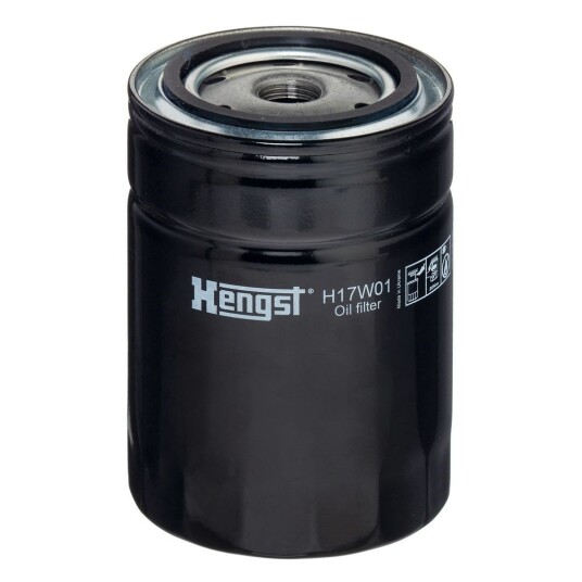 Oljefilter HENGST FILTER H17W01 Oljefilter HENGST FILTER H17W01