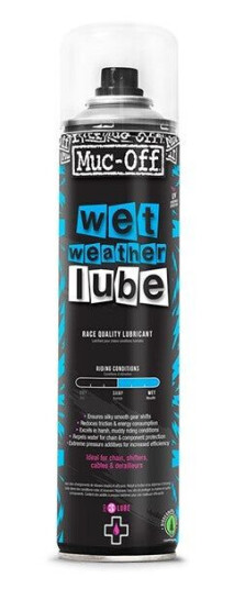 Muc-Off Wet Lube 400ml Kjedeolje Spray