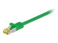 MicroConnect nettverkskabel - 30 m - grønn