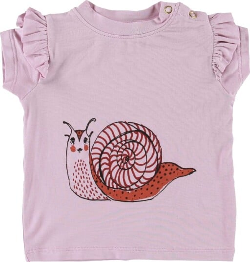 Soft T skjorte   Sif   Snailey   Dawn Rosa   Soft   74   T skjorte   Lilla