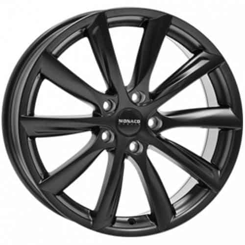 MONACO WHEELS GP6 Matt Black 8.5Jx19 5/114.3 ET40 B64.1 felegen