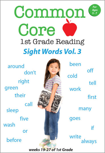 Common Core 1st Grade Readin Sight Words Vol. 3 DVD