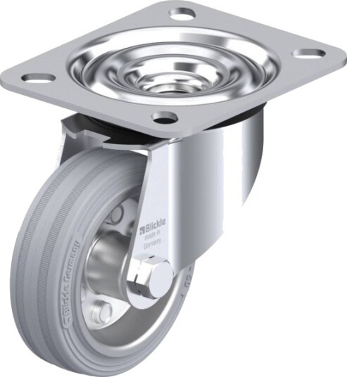 Blickle 616375 Le-Ve 80R-Sg Hjul Hjuldiameter 80 Mm Bæreevne (Maks.) 50 Kg 1 Stk Blickle 616375 Le-Ve 80R-Sg Hjul Hjuldiameter 80 Mm Bæreevne (Maks.) 50 Kg 1 Stk