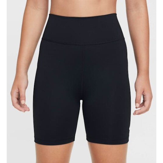 Nike Dri-FIT One 5" Bike Shorts Jente Black/White M 10-12