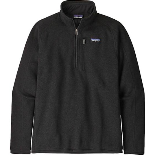 Patagonia Better Sweater 1/4 Zip, M's Black XL