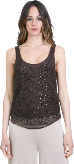 Kaos Dame Topper Brun M, Kaos Dame Topper Brun M,