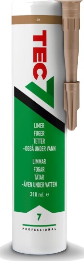 Tec7 Fugemasse Eik 310ml