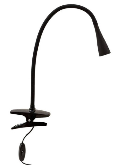 Lindby - Baris LED Klypelampe Black Lindby