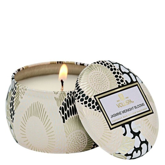 Voluspa Mini Tin Candle Japonica Jasmine Midnight Blooms 113g Voluspa Mini Tin Candle Japonica Jasmine Midnight Blooms 113g