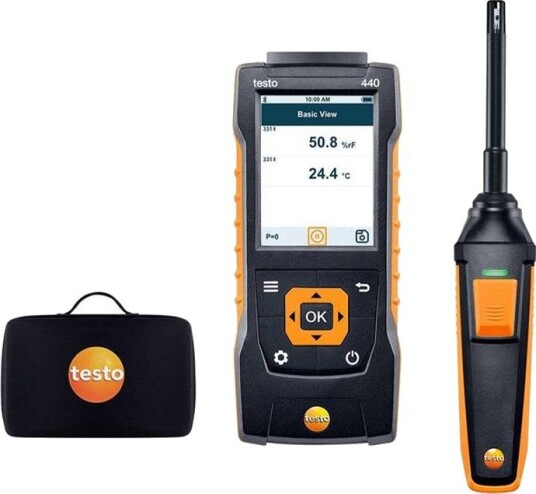Testo Fuktmålesett 440 Med Bluetooth