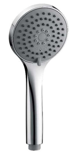 A-collection Azur Dusjhode 3-spray Rund Krom