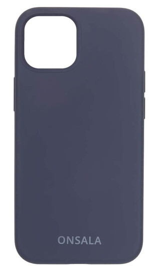 GEAR Onsala iPhone 13 GEAR Onsala Collection Liquid Silicone Bakdeksel - Cobalt Blue