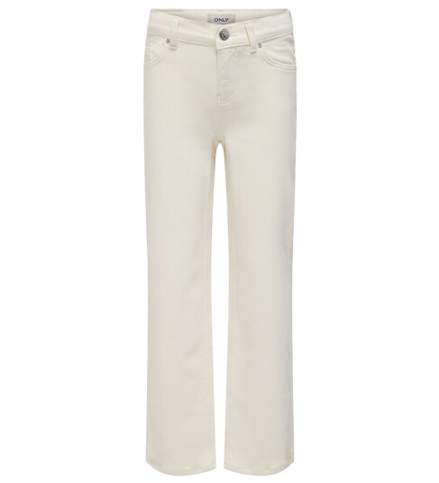 Kids ONLY Ecru Juicy Wide Leg Denim Jeans Noos 158