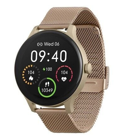 Garett Electronics Garett Classy smart watch with strap - 64 MB - gold