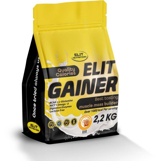 Elit Nutrition ELIT Gainer - lactose free Vanilla Caramel 2200 g Elit Nutrition ELIT Gainer - lactose free Vanilla Caramel 2200 g