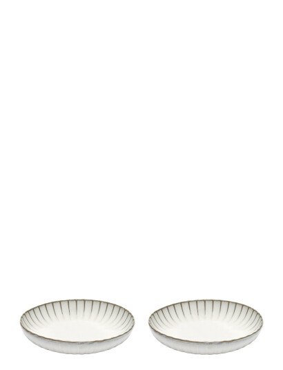 Serax High Plate M Inku By Sergio Herman Set/2 - White - Ø 23 CM