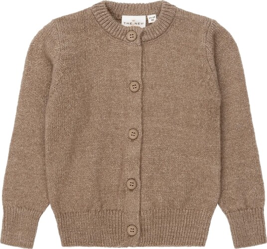 The New Tnstveri Knit Cardigan Brown 104