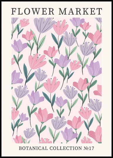 Flower Market Plakat Plakat / 100x150cm
