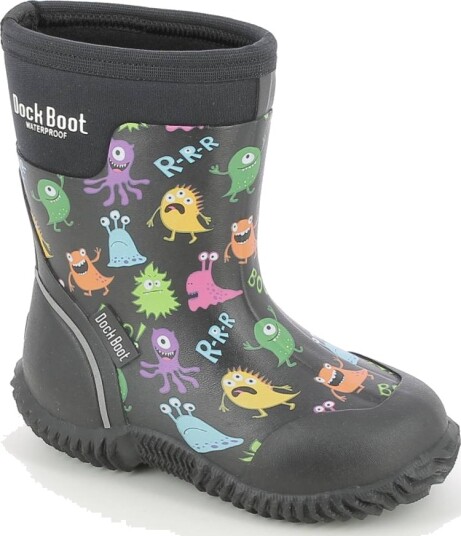 Sort Monster Dock Boot Støvel (33)