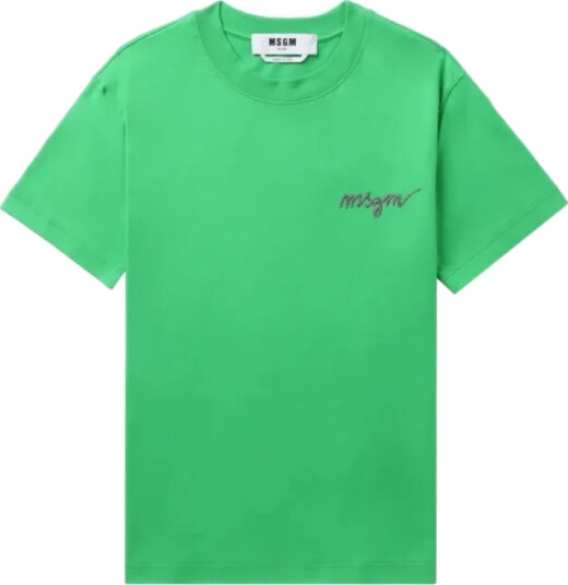 Msgm Herre Topper Grønn XS,