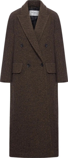 Max Mara Dame Frakker Brun 2XS,