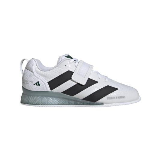 Adidas Adipower Weightlifting 3 Sko Hvit Svart/Grønn Vit 46 2/3
