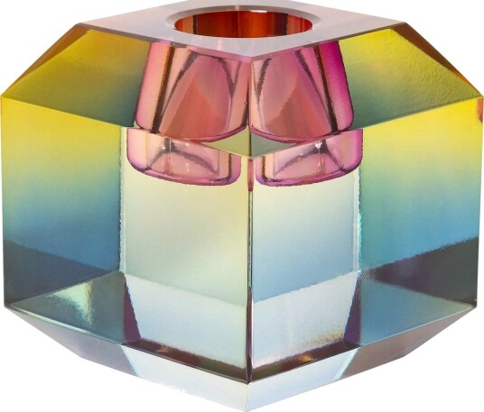 C"est Bon | Crystal Holder Rainbow Ombre 6X6X6 Cm | 6X6X6CM