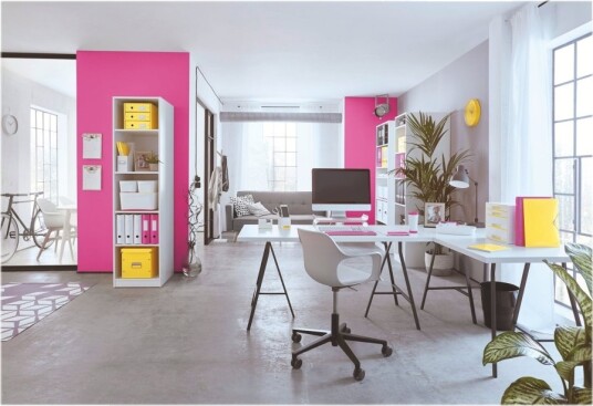 Leitz 180° Wow A4 Papp Rosa 600 Ark 80 G/M² 8 Cm