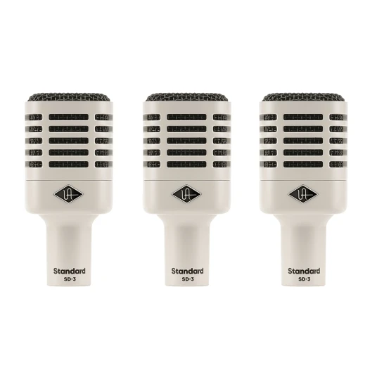 Universal Audio Sd-3 Dynamic Microphones 3-Pack Universal Audio Sd-3 Dynamic Microphones 3-Pack