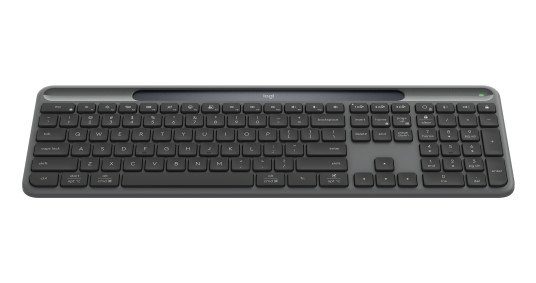Logitech K980 Signature Slim Solar+ trådløst tastatur, grafittgrå