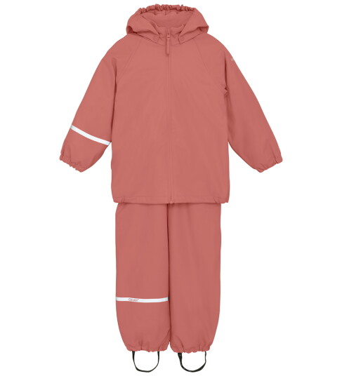 CeLaVi Rainwear Set W. Fleece - Pink - 90