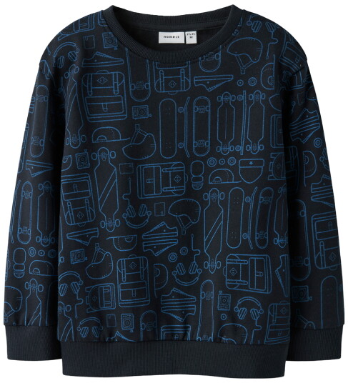 Name It Nmmtino Ls Nreg Swe Bru Box Pb Black 98