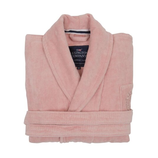 Lexington Hotel Velour morgenkåpe XL Pink