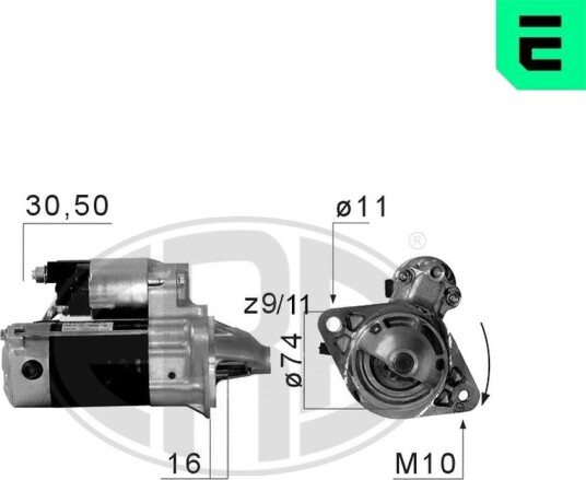 Starter ERA 220675A Starter ERA 220675A