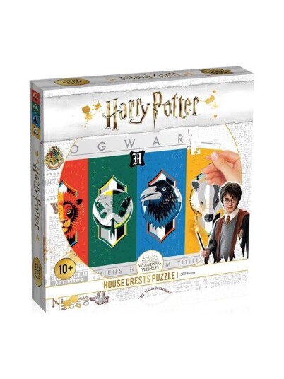 Winning Moves Harry Potter House Crests (500) Gulv