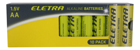 ELETRA AA BATTERIER, 10 STK