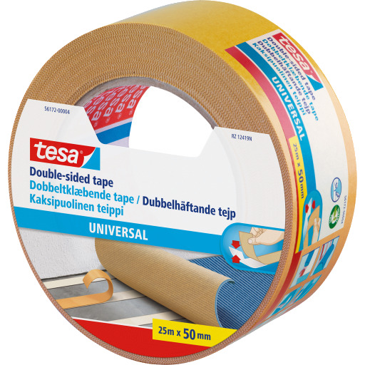 tesa Double-sided tape Universal 25m x 50mm