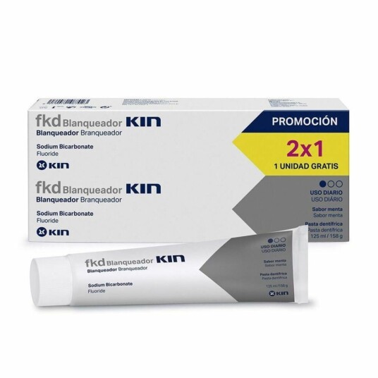 Kin Tannkrem Fdk 2 X 125 Ml Deler Kin Tannkrem Fdk 2 X 125 Ml Deler