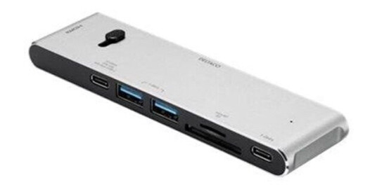 Deltaco USB-C MB docking station HDMI/SD/Reader Deltaco USB-C MB docking station HDMI/SD/Reader